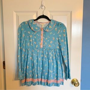 Matilda Jane girls’ size 14 sky blue spring shirt
